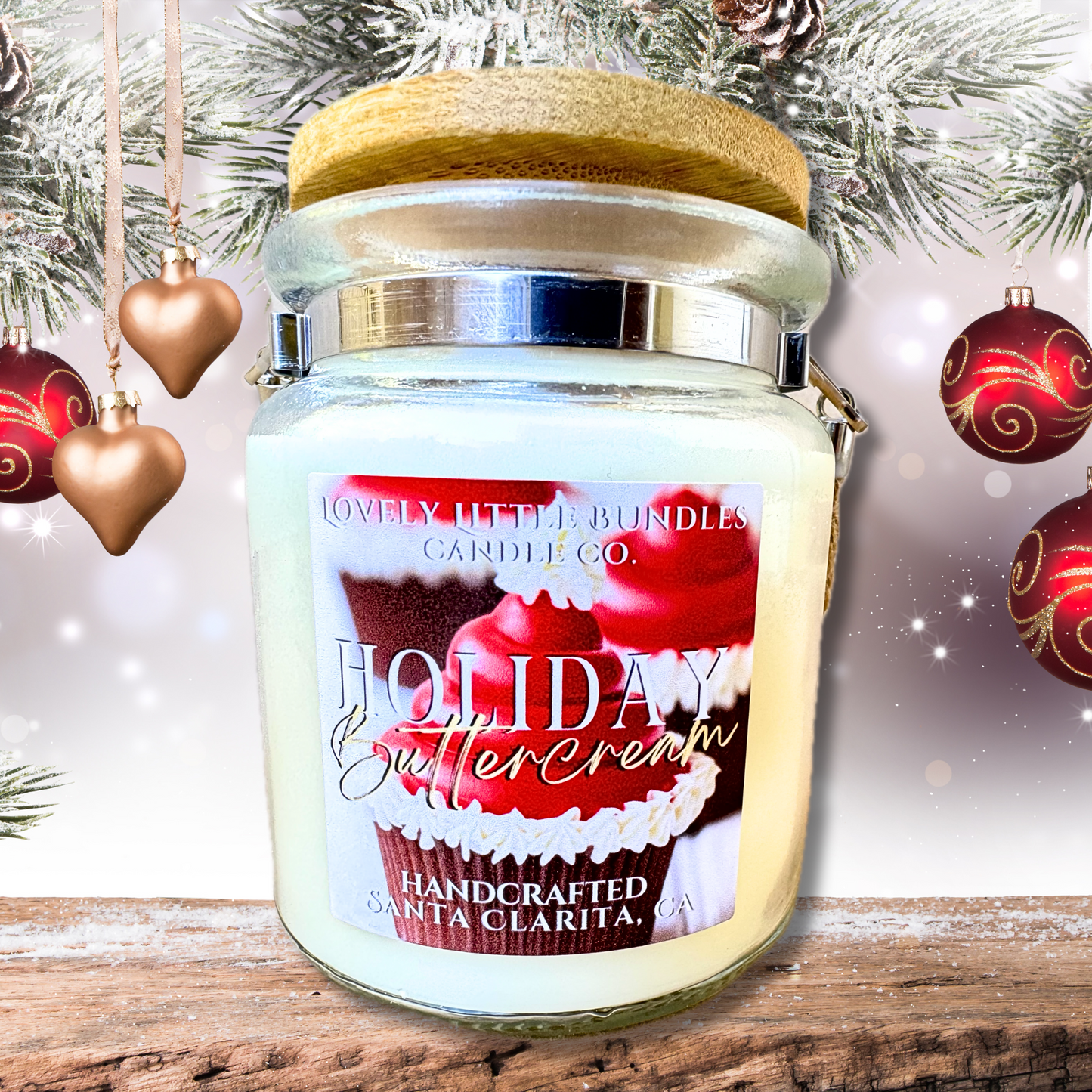 HOLIDAY TOTE CANDLES (8oz)