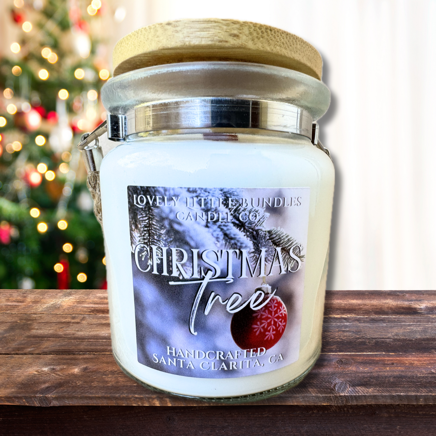 HOLIDAY TOTE CANDLES (8oz)
