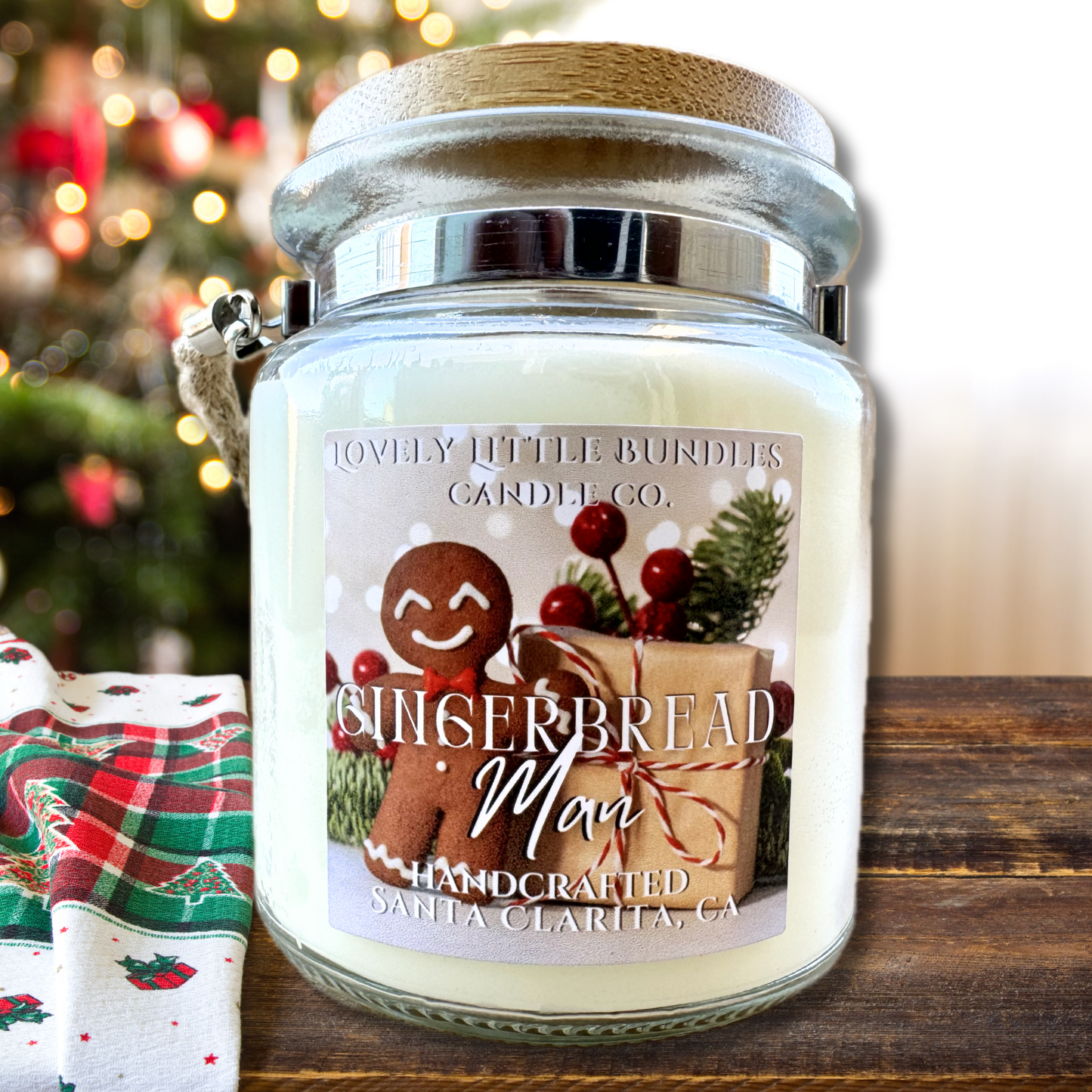 HOLIDAY TOTE CANDLES (8oz)